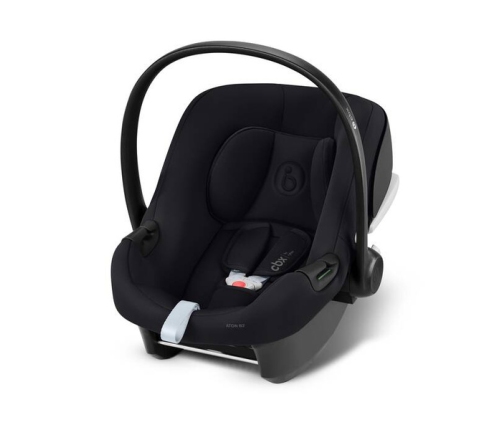 Cybex Aton B2 i-Size Fotelik Samochodowy 0-13kg + Baza One Volcano Black + Diono Ochraniacz Na Fotel