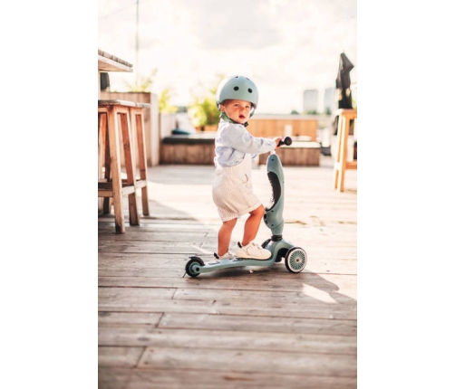 Skrejritenis Bērniem ar sēdekli Scootandride Highwaykick 2in1 Steel