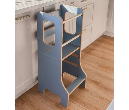 Baby Wood Slim M Kitchen Helper Błękitny