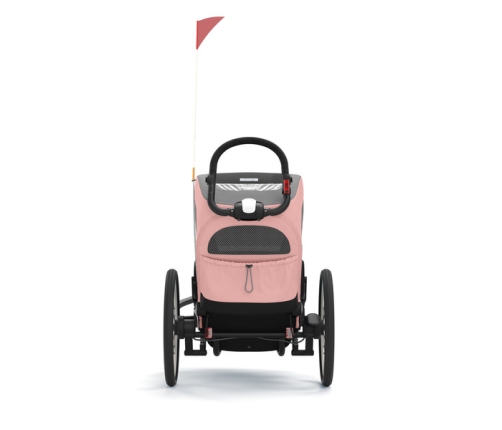 Cybex Zeno Bike Light Pink Спортивная коляска для бега Лыж - Велосипедный прицеп 4in1