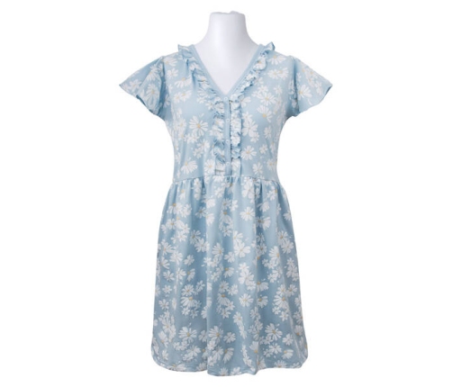 Eevi Linda Koszula Margaretki Niebieska M