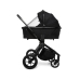Muuvo Quick SE 2 Chromium Black Детская коляска 2в1