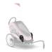 Cybex Zeno Bike Light Pink Спортивная коляска для бега Лыж - Велосипедный прицеп 4in1