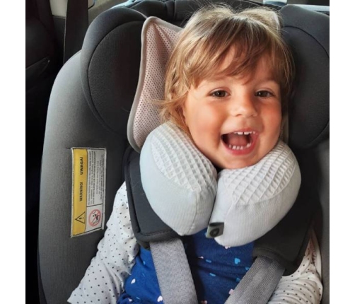 Rollersy Poduszka Podróżna Stabilizująca M (2-6 lat) Grey