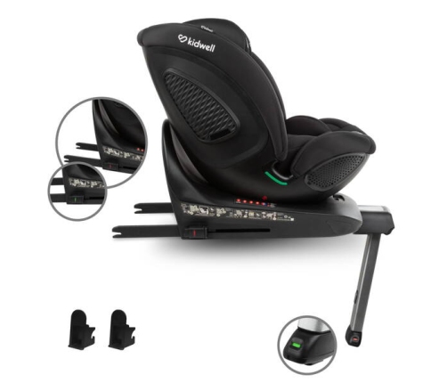 Kidwell GOCAR Fotelik Samochodowy 9-25 kg Black