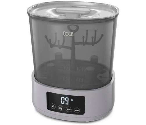 Pudelīšu sildītājs un sterilizators 2in1 ar žāvēšanu Lovi 12/209 + pudelīte