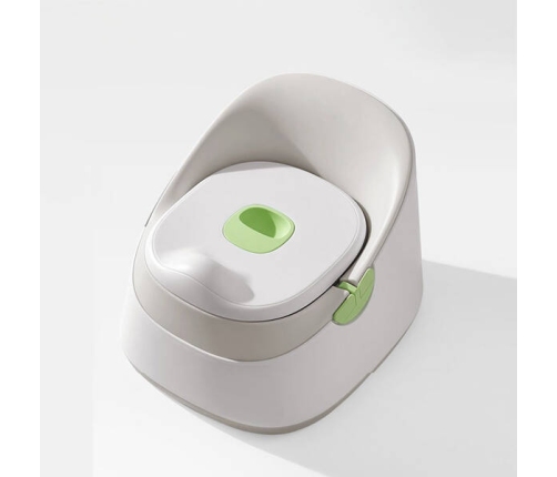 Ines&John Nocnik Dziecięcy Premium White / Grey / Green