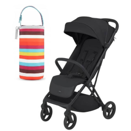 Espiro Just 110 Black Pepper Прогулочная коляска + Canpol Babies Термо сумка Espiro Just 110 Black Pepper Прогулочная коляска + Canpol Babies Термо сумка
