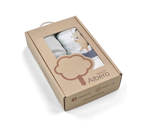 Albero Mio Prześcieradło Do Gondoli 2 szt. CP3 Księżycowy Jeżyk