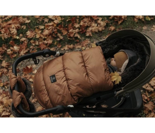 Makaszka Śpiworek Premium Do Wózka 0-18m Camel