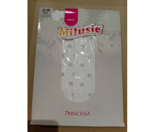 Milusie Rajstopy Kokardki Rozmiar 92-98 Mix