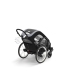 Cybex Zeno Bike All Black Спортивная коляска для бега Лыж - Велосипедный прицеп 4in1