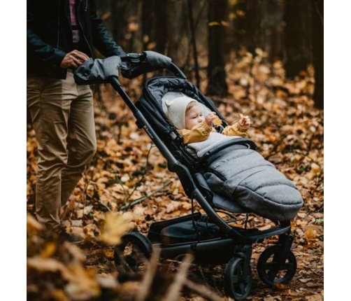 Zaffiro iGrow Plus Melange Grey Bērnu ratu guļammaiss