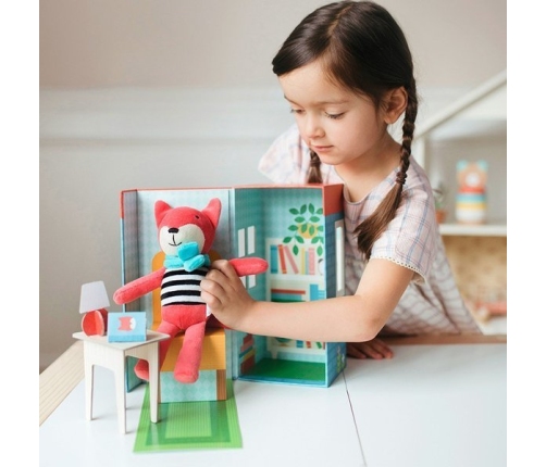 Petit Collage Przytulanka w Pudełku Lisek PTC529