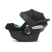 Cybex Aton B2 i-Size Fotelik Samochodowy 0-13kg Volcano Black + Tapicerka Letnia + Baza One + Cybex SensorSafe + Śpiworek Black Satin