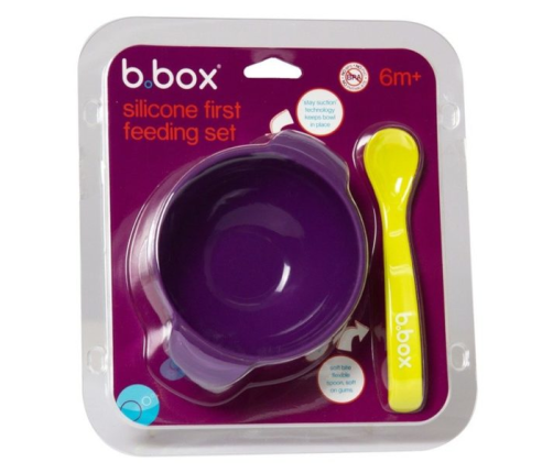 B.Box Silikonowa Miseczka Z Łyżką Passion Splash