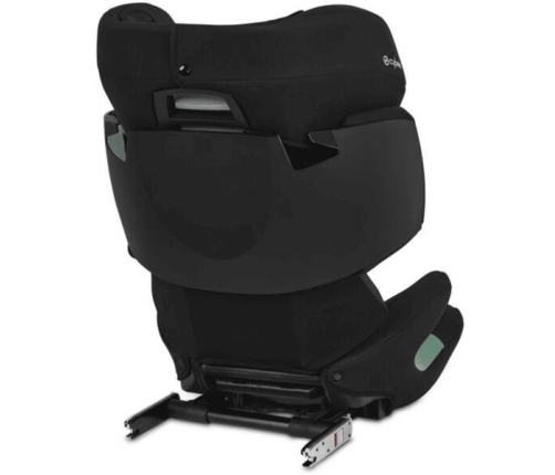 Cybex Solution X I-Fix Pure Black Bērnu autosēdeklis 15-50 kg + BabySafe organizators un jostas pārvalks