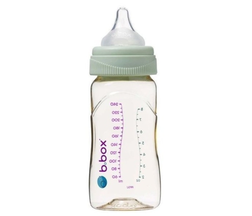 B.BOX Butelka ze smoczkiem do karmienia niemowląt wykonana z PPSU, 240ml