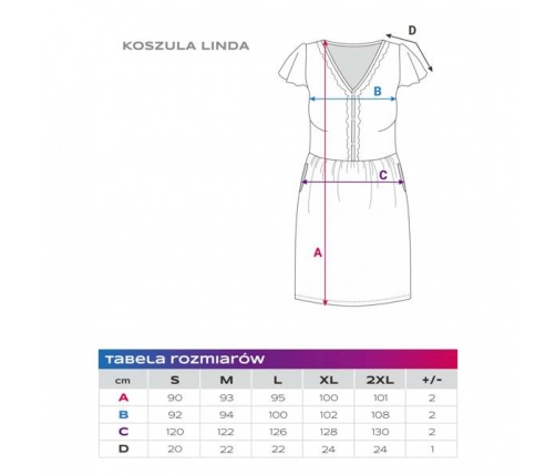 Eevi Linda Koszula Ciążowa Bordowa Rozmiar S