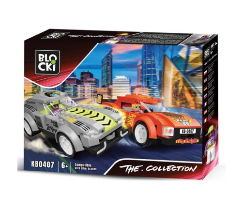 Klocki Blocki Kolekcja Nocny Wyścig City Racing