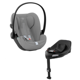 Cybex Cloud G I - Size Fotelik Samochodowy Stone Grey Plus 0-13kg + Cybex Baza G Black