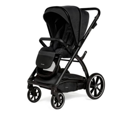 Muuvo Trick Jet Black Bērnu rati 2in1