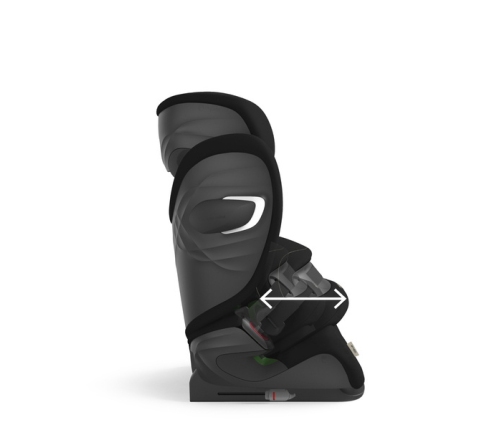Cybex Pallas G I-Size Moon Black 2023 Bērnu autosēdeklis 9-50 kg + Vasaras pārvalks