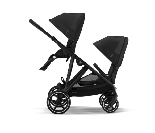 Cybex Gazelle S Moon Black Коляска для двойняшек
