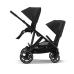 Cybex Gazelle S Moon Black Коляска для двойняшек