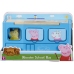 Attīstošā rotaļlieta-sortieris Pepas sivēna skolas Autobus Peppa Pig Wooden School Bus