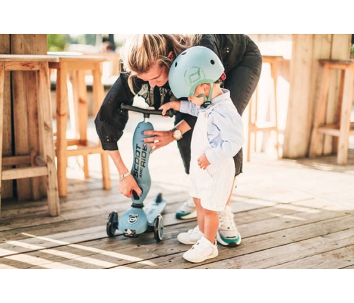 Skrejritenis Bērniem ar sēdekli Scootandride Highwaykick 2in1 Steel