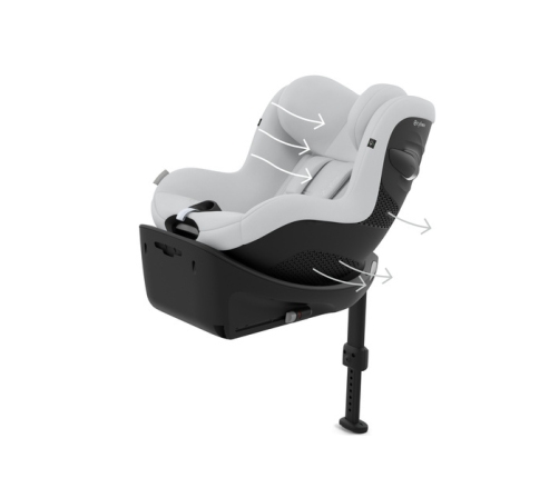 Cybex Sirona G I-Size Fog Grey Детское автокресло 0-18 кг