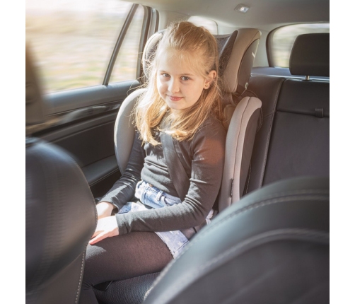 Petite&Mars Elite Fix I-Size Fotelik Samochodowy 15-36 kg Grey Air