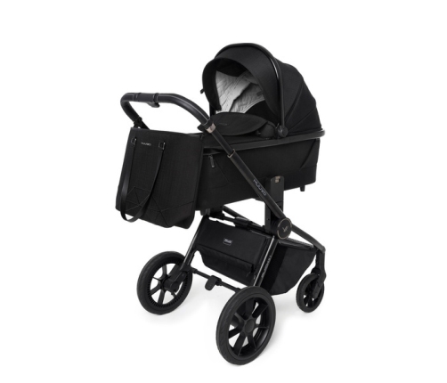 Muuvo Quick SE 2 Chromium Black Детская коляска 2в1