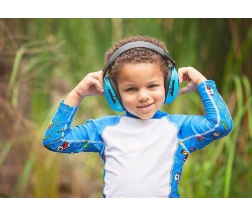Banz Słuchawki Ochronne Nauszniki Dla Dzieci 2+ Lata Banz  Sky Blue