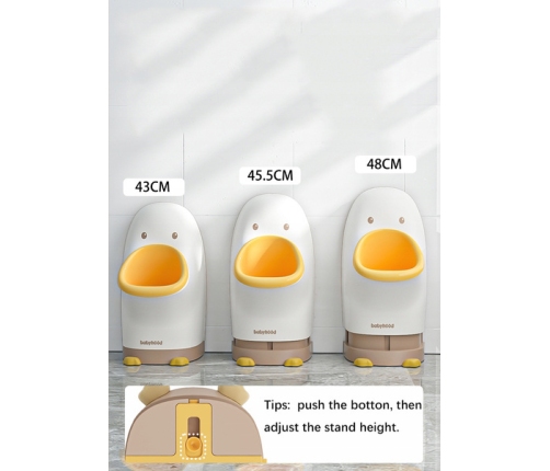 Babyhood BH-147 Nocnik Pisuar Kaczątko Żółty