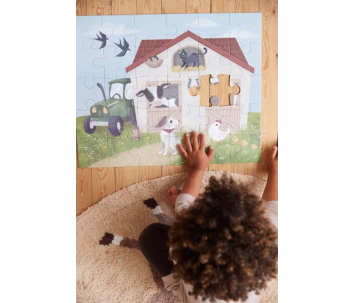 Filibabba Puzzle duże 30 el. Magic Farm