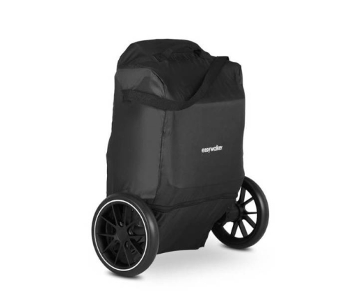Easywalker Jackey XL Samoskładający się Wózek Spacerowy z Kołami XL Shadow Black