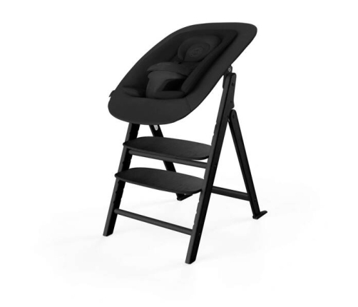 Cybex Click & Fold Krzesełko Do Karmienia Z Bujakiem i Tacką 4w1 Stunning Black