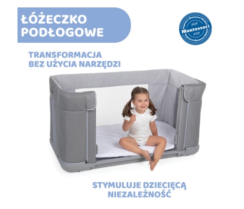 Chicco Next2Me Forever Łóżeczko Dostawne 3w1 do 22kg Rice