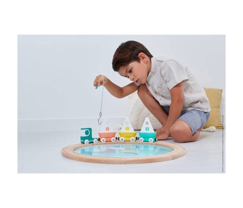 Развивающий пазл-трасса Janod Bolid Sailing Boat Circuit