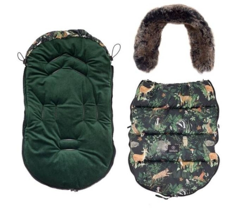 Makaszka Śpiworek Premium Do Wózka 12-36m Treasure Islands