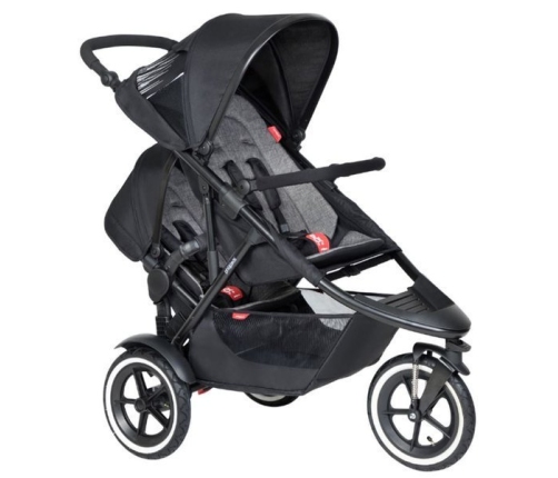 Phil&Teds Dodatkowe Siedzisko Do Wózka Dot Szary