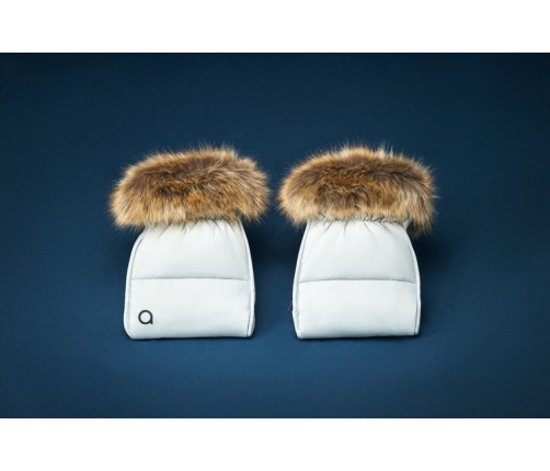 Anex Light Gray Варежки - муфта на коляску