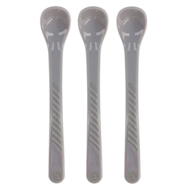 Twistshake Łyżeczki Pastelowe Szare 4 msc
