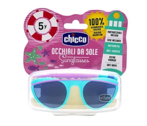 Chicco Okulary Przeciwsłoneczne 5 lat + Girl Turkusowe