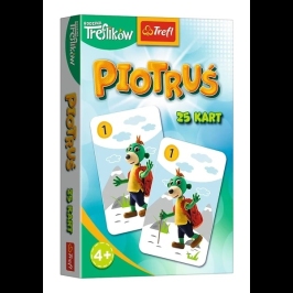 Trefl Karty Piotruś Rodzina Treflików