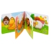 Bocioland Miękka Książeczka Edukacyjna z Piszczkiem Krówka BL010