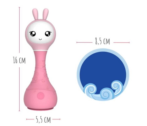 Alilo Króliczek Smarty Bunny  Żółty