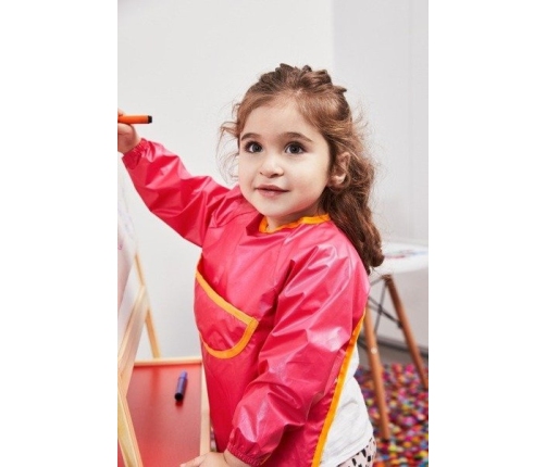 B.Box Fartuszek-śliniaczek wodoodporny z rękawami Passion Splash